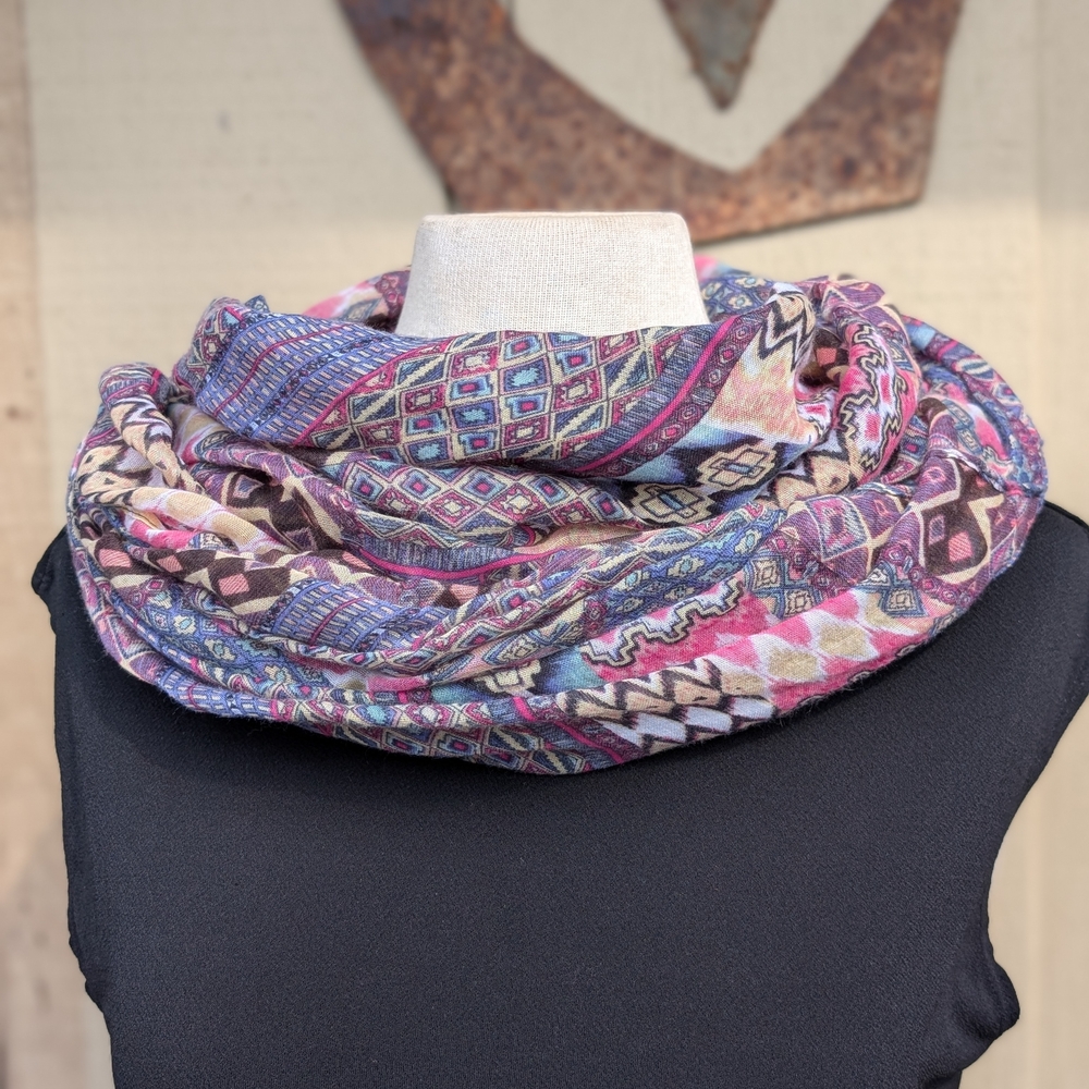 Vibrant Soft Infinity Scarf